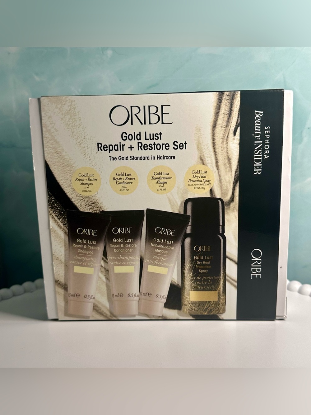 ORIBE Gold Lust Repair & Restore 4-pc Set NIB